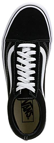 Vans Old Skool, Zapatillas Unisex Adulto, Negro (Black/White), 43 Vans Old Skool, Zapatillas Unisex Adulto, Negro (Black/White), 43