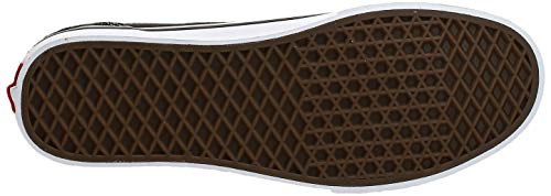 Vans Ward Canvas, Zapatillas Hombre, Negro ((Suede/Canvas) Black/White C4R), 43 EU Vans Ward Canvas, Zapatillas Hombre, Negro ((Suede/Canvas) Black/White C4R), 43 EU