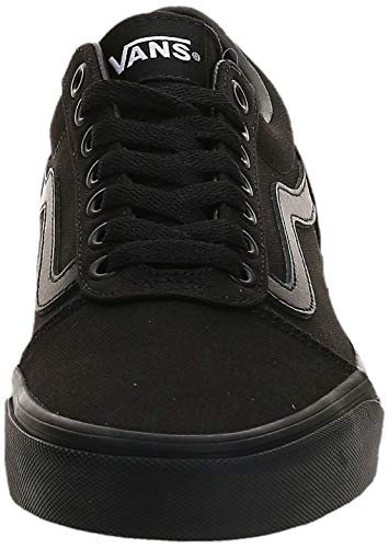 Vans Ward Canvas, Zapatillas para Hombre Negro (Canvas/Black 186) 38.5 EU