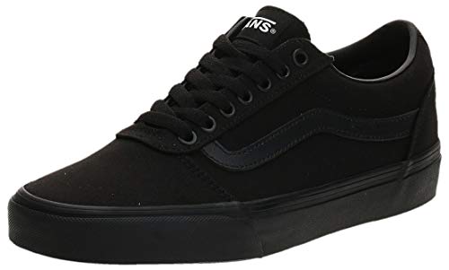 Vans Ward Canvas, Zapatillas para Hombre Negro (Canvas/Black 186) 38.5 EU