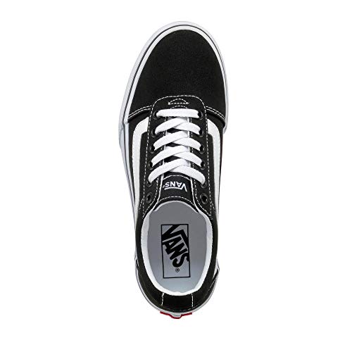 Vans Ward Platform Canvas Zapatillas Mujer, Negro (Canvas) Black/White 187), 42 EU (8 UK) Vans Ward Platform Canvas Zapatillas Mujer, Negro (Canvas) Black/White 187), 42 EU (8 UK)