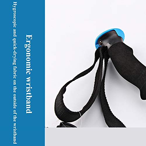 Varilla Telescópica De Bloqueo Externo con Bastón De Trekking, Muletas De Mano De Fibra De Carbono Ultraligera De Carbono Varilla Telescópica De Bloqueo Externo con Bastón De Trekking, Muletas De Mano De Fibra De Carbono Ultraligera De Carbono
