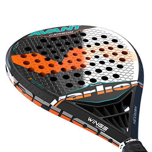 VARLION Pala de pádel Avant Carbon Difusor 20.1 S, Peso 360-370 gr, Naranja VARLION Pala de pádel Avant Carbon Difusor 20.1 S, Peso 360-370 gr, Naranja