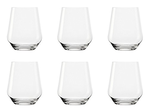 Vaso para whisky o agua Revolution de Stölzle Lausitz, de 370 ml, juego de 6, aptos para lavavajillas Vaso para whisky o agua Revolution de Stölzle Lausitz, de 370 ml, juego de 6, aptos para lavavajillas