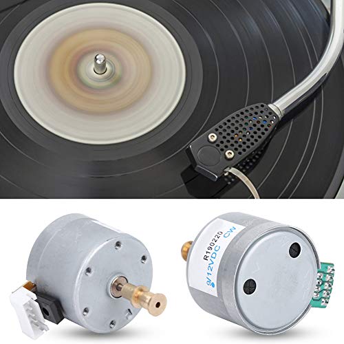 Vbestlife Gramófono Fonógrafo Reproductores de Discos de Vinilo Motor de Repuesto 6-12V Vbestlife Gramófono Fonógrafo Reproductores de Discos de Vinilo Motor de Repuesto 6-12V
