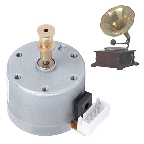 Vbestlife Hardware de Motor de 6-12 V para Reproductores de Discos de Vinilo de fonógrafo gramófono