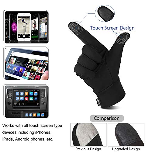 VBIGER Guante de Otoño Invierno Bicicleta Correr al Aire Libre Guantes Calientes con Reflectante,Unisex VBIGER Guante de Otoño Invierno Bicicleta Correr al Aire Libre Guantes Calientes con Reflectante,Unisex