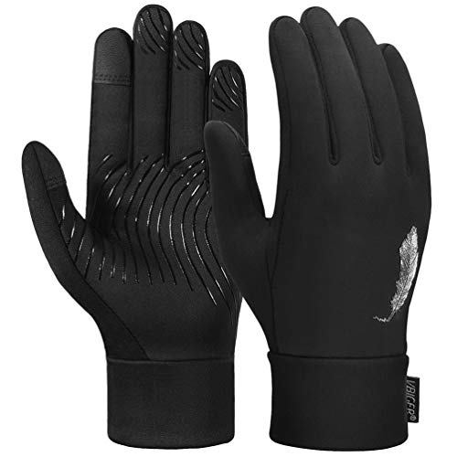 VBIGER Guantes de Invierno Guantes de Correr Ciclismo Antideslizantes Guantes Deportivos para Hombres y Mujeres, S