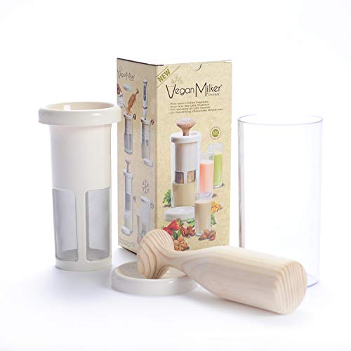 VEGAN MILKER PREMIUM (by Chufamix) utensilio para hacer leches vegetales a partir de cualquier semilla.1 litro en 1 minuto. Mortero de madera. Made in Spain. EBook de Recetas (en la web Chufamix) VEGAN MILKER PREMIUM (by Chufamix) utensilio para hacer leches vegetales a partir de cualquier semilla.1 litro en 1 minuto. Mortero de madera. Made in Spain. EBook de Recetas (en la web Chufamix)