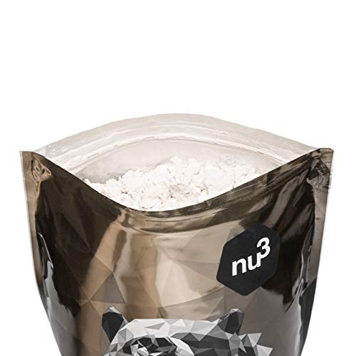 Vegan Protein 3K de nu3 – 1Kg sabor Coco – Batido de proteína vegetal sin soja – Mezcla en polvo de proteína vegana (73%) – De 4 componentes: arroz, girasol, guisante & algarrobo – Sin edulcorantes