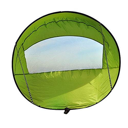 Vela plegable para kayak, con ventana transparente, 42 pulgadas, remo de barco, remo duradero con bolsa de almacenamiento para kayak/canoas/botes inflables, verde