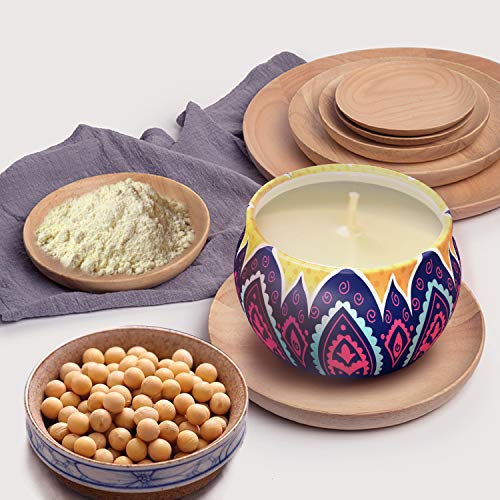 Velas Perfumadas, 5.56oz Cera de Soja, Aromaterapia Velas de Regalo, Juegos de Velas para Cumpleaños, Aniversario, Día de San Valentín, Navidad, Aliviar el Estrés y Uso Diario, Set de 4 Regalos Mujer Velas Perfumadas, 5.56oz Cera de Soja, Aromaterapia Velas de Regalo, Juegos de Velas para Cumpleaños, Aniversario, Día de San Valentín, Navidad, Aliviar el Estrés y Uso Diario, Set de 4 Regalos Mujer