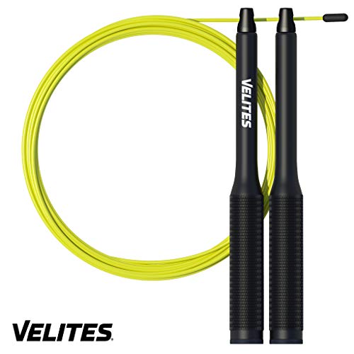 Velites Cuerda de Saltar lastrada para Crossfit, Boxeo y Fitness Fire 2.0 Ideal para Saltos Dobles | Comba de Velocidad de Aluminio (Lastres no incluidos) Velites Cuerda de Saltar lastrada para Crossfit, Boxeo y Fitness Fire 2.0 Ideal para Saltos Dobles | Comba de Velocidad de Aluminio (Lastres no incluidos)