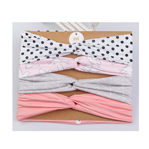 Vellette Cinta de cabeza Turbantes Mujer Venda De Pelo Elástica Cinta Para El Pelo Accesorio Para Cabeza 4Pcs Vellette Cinta de cabeza Turbantes Mujer Venda De Pelo Elástica Cinta Para El Pelo Accesorio Para Cabeza 4Pcs