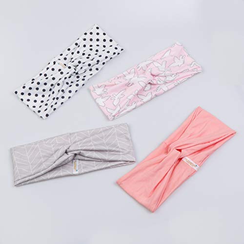 Vellette Cinta de cabeza Turbantes Mujer Venda De Pelo Elástica Cinta Para El Pelo Accesorio Para Cabeza 4Pcs Vellette Cinta de cabeza Turbantes Mujer Venda De Pelo Elástica Cinta Para El Pelo Accesorio Para Cabeza 4Pcs