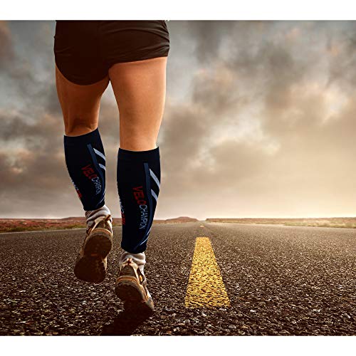 VeloChampion Medias de Compresión Recuperación para Hombres y Mujeres (20-30 mmHg) Ideal para Dolor de Espinillas, Deportes, Viajes, Dolor de Piernas, Varices, Trombosis Venosa Grave, Embarazo VeloChampion Medias de Compresión Recuperación para Hombres y Mujeres (20-30 mmHg) Ideal para Dolor de Espinillas, Deportes, Viajes, Dolor de Piernas, Varices, Trombosis Venosa Grave, Embarazo