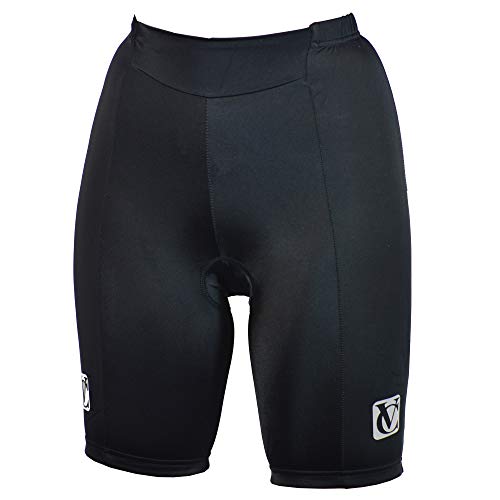 VeloChampion Pantalones Cortos para Mujer de Ciclismo Inserción Acolchada para Ciclismo Chicas Carreras de montaña pr Short Spandex Lycra Team Sprint Race Bicicleta (Extra Large)