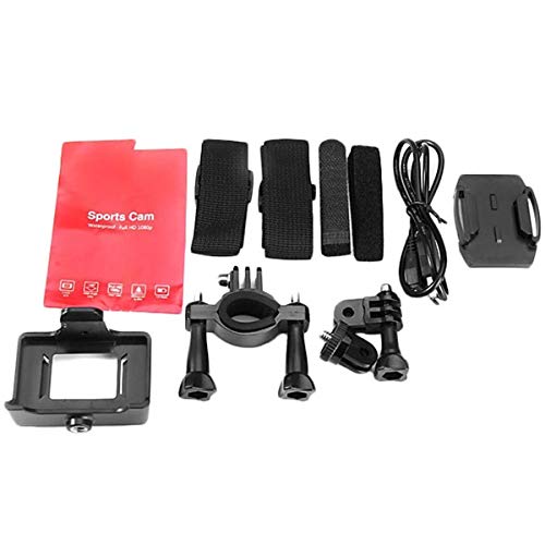 VEMONT Cámara Deportiva 1080P HD Impermeable 30M Pantalla de 2.0 Lente de Gran Angular de 120 Grados Multiples Accesorios para Deportes y Actividades, Buceo, Nadar, Correr, Ciclismo, etc. VEMONT Cámara Deportiva 1080P HD Impermeable 30M Pantalla de 2.0 Lente de Gran Angular de 120 Grados Multiples Accesorios para Deportes y Actividades, Buceo, Nadar, Correr, Ciclismo, etc.