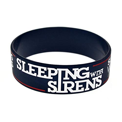 Vempires Pulseras Para Hombres Pulseras De Silicona Sirenas Dormidas Banda Musical 10 PCS Vempires Pulseras Para Hombres Pulseras De Silicona Sirenas Dormidas Banda Musical 10 PCS