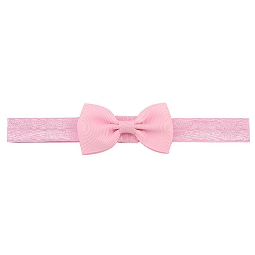 Vendas del pelo de la venda de las muchachas del bebé del Bowknot de la cinta del Grosgrain Stretch para los niños pequeños 20pcs Vendas del pelo de la venda de las muchachas del bebé del Bowknot de la cinta del Grosgrain Stretch para los niños pequeños 20pcs