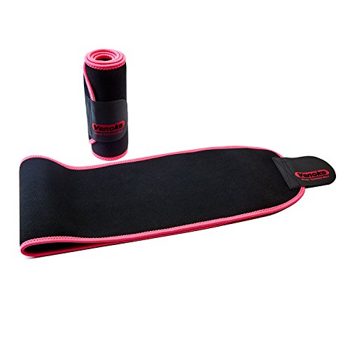 Venoka Faja Reductora de Neopreno Ajustable Hombre/Mujer Cinturón Reductor Abdominal de Sudoración Adelgazar para Cintura/Espalda/Lumbar (Rosa, 110 x 23 CM) Venoka Faja Reductora de Neopreno Ajustable Hombre/Mujer Cinturón Reductor Abdominal de Sudoración Adelgazar para Cintura/Espalda/Lumbar (Rosa, 110 x 23 CM)
