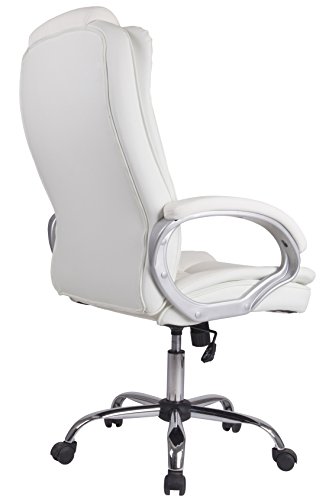 Venta Stock Confort 2 - Sillón de Oficina elevable y reclinable, Piel sintética, Color Blanco Venta Stock Confort 2 - Sillón de Oficina elevable y reclinable, Piel sintética, Color Blanco
