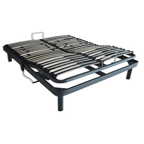 Ventadecolchones - Cama Articulada Reforzada Adaptator con Motor eléctrico Medida 135 x 190 cm Ventadecolchones - Cama Articulada Reforzada Adaptator con Motor eléctrico Medida 135 x 190 cm