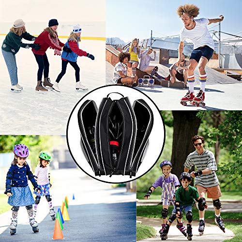 VENTCY Bolsa para Patines, Bolsa Patines Adulto, Bolsa Patines Ruedas, Bolsa Patines Línea para Nina, Bolsa Patines 4 Ruedas hasta El Tamaño 45 (EU) Negro VENTCY Bolsa para Patines, Bolsa Patines Adulto, Bolsa Patines Ruedas, Bolsa Patines Línea para Nina, Bolsa Patines 4 Ruedas hasta El Tamaño 45 (EU) Negro