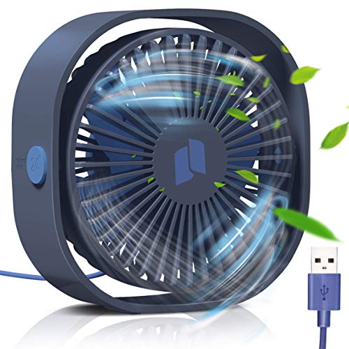 Ventilador USB, TedGem Mini Ventilador USB Silencioso, Personal Portátil Ventilador PC, para Oficina/Hogar/Viajar/Acampar, Alimentado por USB Ventilador USB, TedGem Mini Ventilador USB Silencioso, Personal Portátil Ventilador PC, para Oficina/Hogar/Viajar/Acampar, Alimentado por USB