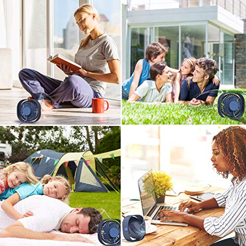 Ventilador USB, TedGem Mini Ventilador USB Silencioso, Personal Portátil Ventilador PC, para Oficina/Hogar/Viajar/Acampar, Alimentado por USB Ventilador USB, TedGem Mini Ventilador USB Silencioso, Personal Portátil Ventilador PC, para Oficina/Hogar/Viajar/Acampar, Alimentado por USB