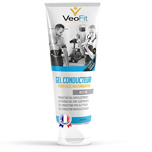 VeoFit- Gel Conductor 250mL X 1 Electrodos Electroestimulacion EMS y TENS, Gel de Contacto para Electroestimulador Muscular- Mejora el Contacto electrodos y Protege la Piel - Fabricado en Francia VeoFit- Gel Conductor 250mL X 1 Electrodos Electroestimulacion EMS y TENS, Gel de Contacto para Electroestimulador Muscular- Mejora el Contacto electrodos y Protege la Piel - Fabricado en Francia