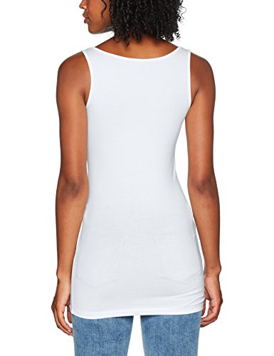 Vero Moda Vmmaxi My Soft Long Tank Top Noos Camiseta sin Mangas, Blanco (Bright White), 42 (Talla del Fabricante: X-Large) para Mujer Vero Moda Vmmaxi My Soft Long Tank Top Noos Camiseta sin Mangas, Blanco (Bright White), 42 (Talla del Fabricante: X-Large) para Mujer