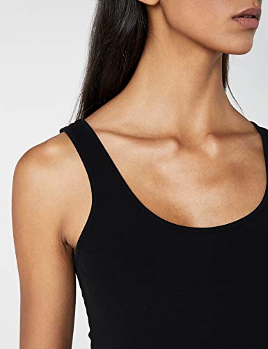 Vero Moda Vmmaxi My Soft Long Tank Top Noos Camiseta sin Mangas, Negro (Black), 38 (Talla del Fabricante: Medium) para Mujer Vero Moda Vmmaxi My Soft Long Tank Top Noos Camiseta sin Mangas, Negro (Black), 38 (Talla del Fabricante: Medium) para Mujer