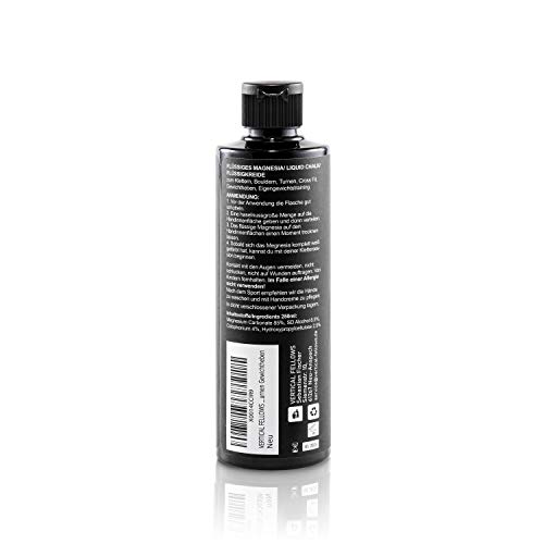 Vertical Fellows Liquid Chalk Tiza líquida para escalada, pesas crossfit, magnesio líquido para poledance, 250 ml