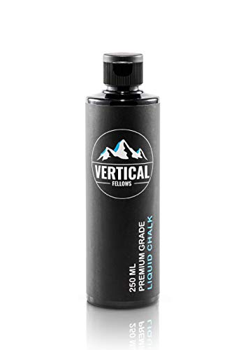 Vertical Fellows Liquid Chalk Tiza líquida para escalada, pesas crossfit, magnesio líquido para poledance, 250 ml