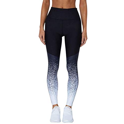 vesliya 2018 Sports Yoga Workout High Waist Running Pants Fitness Elastic Leggings for Women Blue XL vesliya 2018 Sports Yoga Workout High Waist Running Pants Fitness Elastic Leggings for Women Blue XL