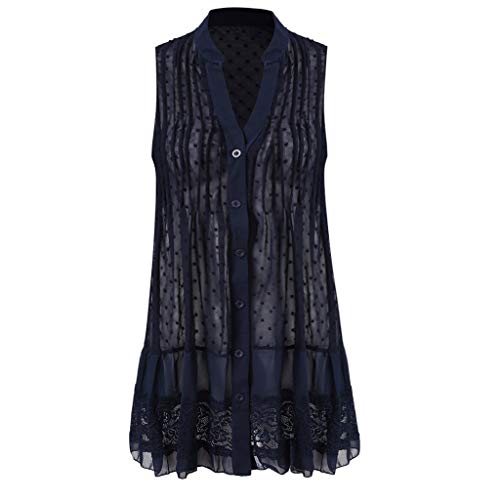 Vestidos Casual para Mujer Cortos Verano Playa Tallas Grandes 2019,PAOLIAN Vestidos Blusas Fiesta Sexy Encaje Vestidos Mujer Elegantes Cuello V Sin Manga Transparentes Vestidos Casual para Mujer Cortos Verano Playa Tallas Grandes 2019,PAOLIAN Vestidos Blusas Fiesta Sexy Encaje Vestidos Mujer Elegantes Cuello V Sin Manga Transparentes