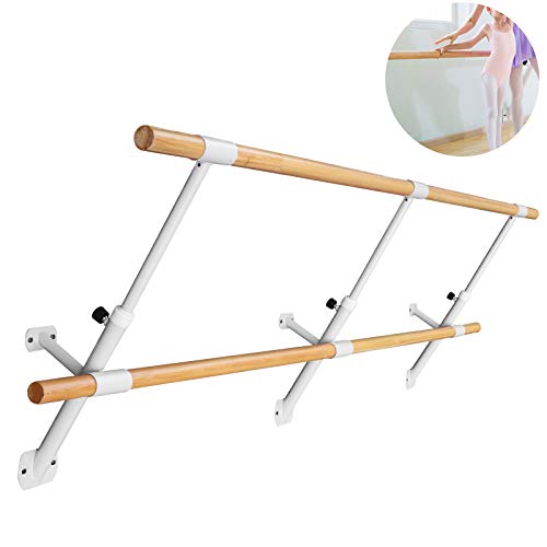 VEVOR Barra de Ballet 4M, Barras de Ballet 4M, Barra Ballet Doble, Barra Ballet para Montar en Pared, Barra de Ballet Color Blanco, Altura Ajustable, para Hogar, Escuela, Estudio de Baile y Gimnasio VEVOR Barra de Ballet 4M, Barras de Ballet 4M, Barra Ballet Doble, Barra Ballet para Montar en Pared, Barra de Ballet Color Blanco, Altura Ajustable, para Hogar, Escuela, Estudio de Baile y Gimnasio