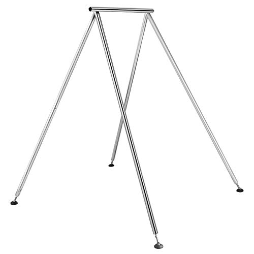 VEVOR Columpio de Yoga con Tela Elástica de Yoga Hamaca de Yoga de Tubo de Acero Yoga Aéreo de Carga Máxima 250 kg Soporte para Pilates Marco de Yoga Aéreo Portátil para Interiores y Exteriores