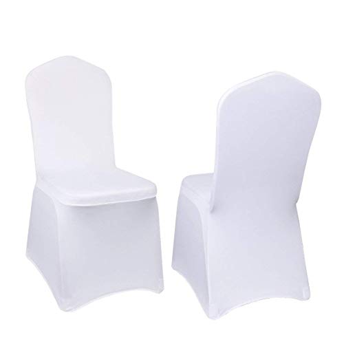 VEVOR Fundas Elasticas para Sillas 100 Piezas Fundas para Sillas 89-98cm Fundas de Sillas para Bodas Evento Decoración para Decoración de Boda VEVOR Fundas Elasticas para Sillas 100 Piezas Fundas para Sillas 89-98cm Fundas de Sillas para Bodas Evento Decoración para Decoración de Boda