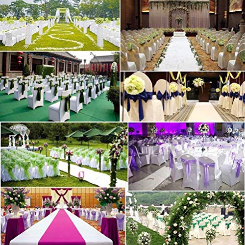 VEVOR Fundas Elasticas para Sillas 100 Piezas Fundas para Sillas 89-98cm Fundas de Sillas para Bodas Evento Decoración para Decoración de Boda VEVOR Fundas Elasticas para Sillas 100 Piezas Fundas para Sillas 89-98cm Fundas de Sillas para Bodas Evento Decoración para Decoración de Boda