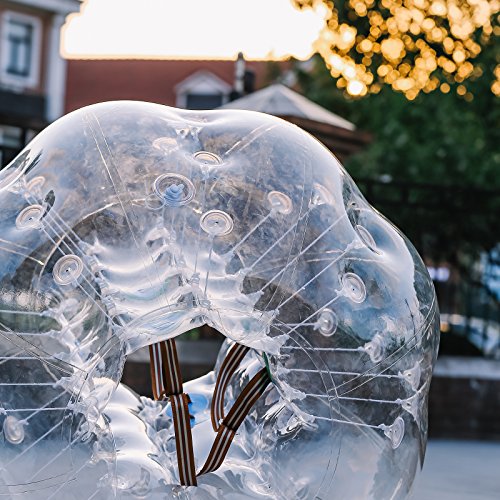 VEVOR Inflatable Bumper Ball Diameter 1.2 M 1.5 M Bumper Bubble Balls 0.8 mm PVC Bubble Soccer Ball transparente Material Zorb Ball For Adults and Kids, 1.5M 1 Pièces VEVOR Inflatable Bumper Ball Diameter 1.2 M 1.5 M Bumper Bubble Balls 0.8 mm PVC Bubble Soccer Ball transparente Material Zorb Ball For Adults and Kids, 1.5M 1 Pièces