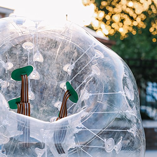 VEVOR Inflatable Bumper Ball Diameter 1.2 M 1.5 M Bumper Bubble Balls 0.8 mm PVC Bubble Soccer Ball transparente Material Zorb Ball For Adults and Kids, 1.5M 1 Pièces VEVOR Inflatable Bumper Ball Diameter 1.2 M 1.5 M Bumper Bubble Balls 0.8 mm PVC Bubble Soccer Ball transparente Material Zorb Ball For Adults and Kids, 1.5M 1 Pièces