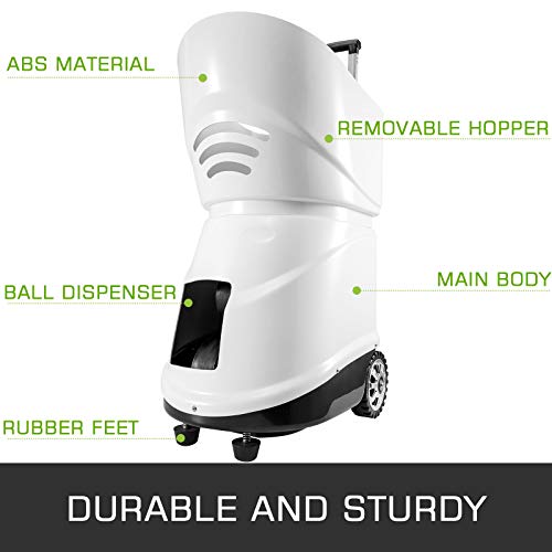 VEVOR Máquina de Pelota para Tenis Portátil Servicio Ligero de Pelota para Tenis Maquina para Tenis Adecuado para Profesionales y Principiantes VEVOR Máquina de Pelota para Tenis Portátil Servicio Ligero de Pelota para Tenis Maquina para Tenis Adecuado para Profesionales y Principiantes