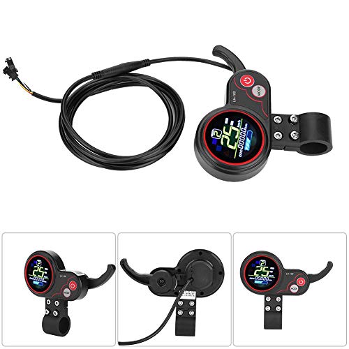 VGEBY1 Controlador de Bicicleta eléctrica, Controlador de Scooter eléctrico con Panel de Control de Pantalla LCD y Accesorio de Interruptor de Cambio para Scooter eléctrico(24V) VGEBY1 Controlador de Bicicleta eléctrica, Controlador de Scooter eléctrico con Panel de Control de Pantalla LCD y Accesorio de Interruptor de Cambio para Scooter eléctrico(24V)
