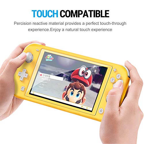 VGUARD〔3 Piezas〕Protector de Pantalla para Nintendo Switch Lite, Cristal Vidrio Templado Premium