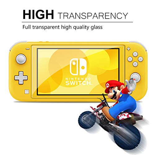 VGUARD〔3 Piezas〕Protector de Pantalla para Nintendo Switch Lite, Cristal Vidrio Templado Premium