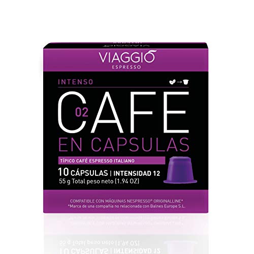 Viaggio Espresso Cápsulas de café compatibles con máquinas Nespresso Selección clásica (60 Cápsulas) Viaggio Espresso Cápsulas de café compatibles con máquinas Nespresso Selección clásica (60 Cápsulas)