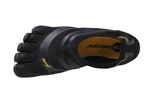 Vibram FiveFingers El-X, Escarpines de Deporte Hombre, Negro (Black), 42 EU