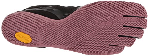Vibram Fivefingers KSO EVO, Zapatillas de Deporte Mujer, Negro (Black/Rose Black/Rose), 39 EU Vibram Fivefingers KSO EVO, Zapatillas de Deporte Mujer, Negro (Black/Rose Black/Rose), 39 EU